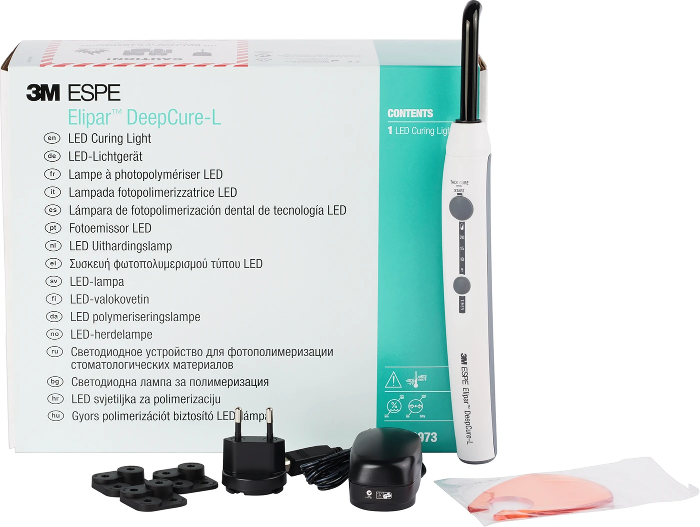 Elipar™ Deep Cure S / L Stück Cure-L Kunststoff inklusive Zubehör