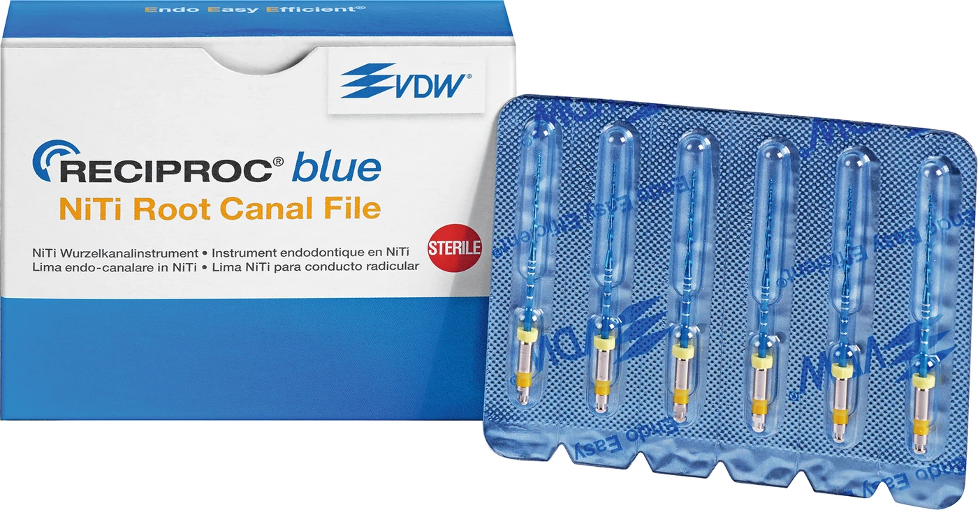 RECIPROC® blue Packung 6 Stück 31 mm, ISO 050