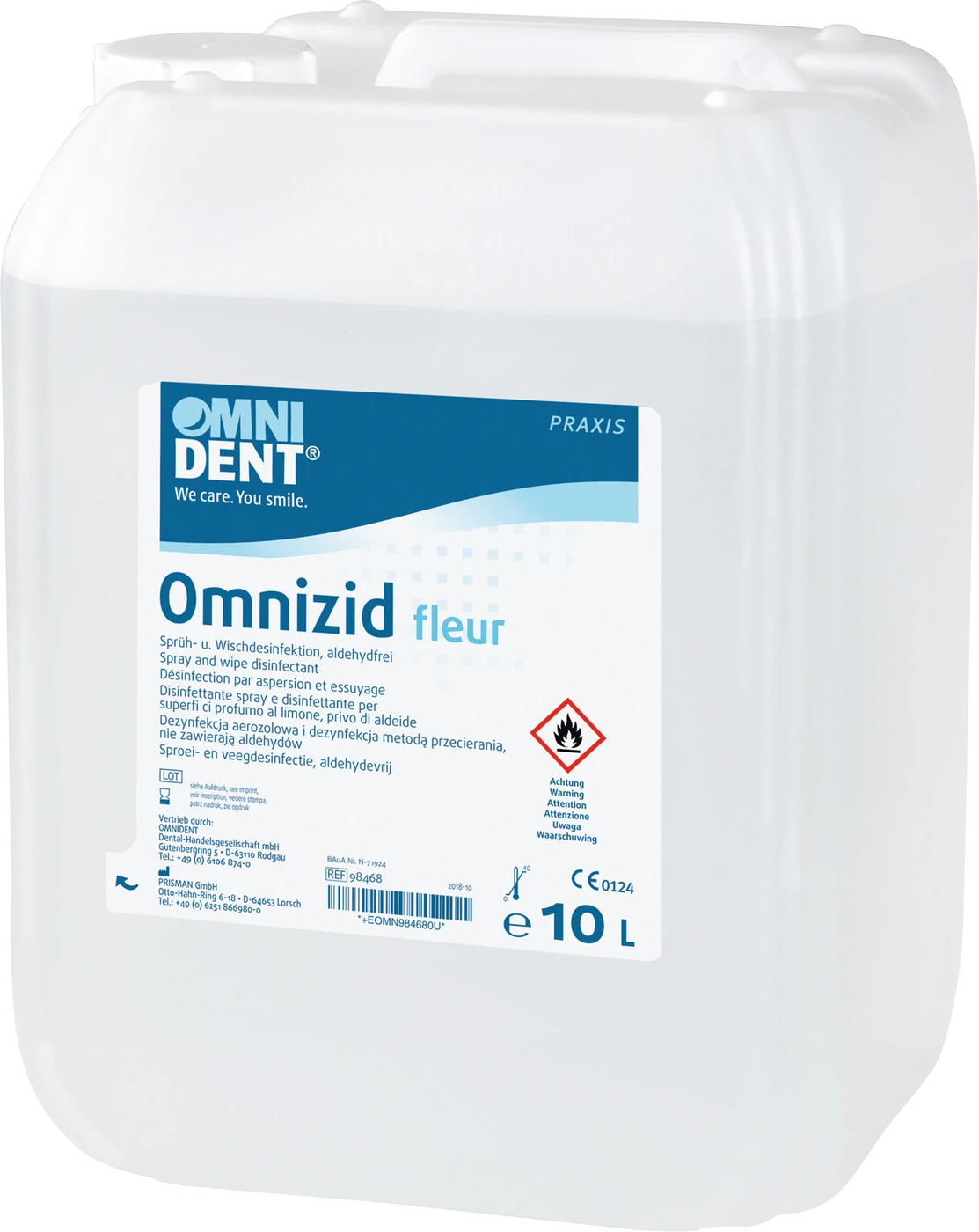Omnizid fleur Kanister 10 Liter
