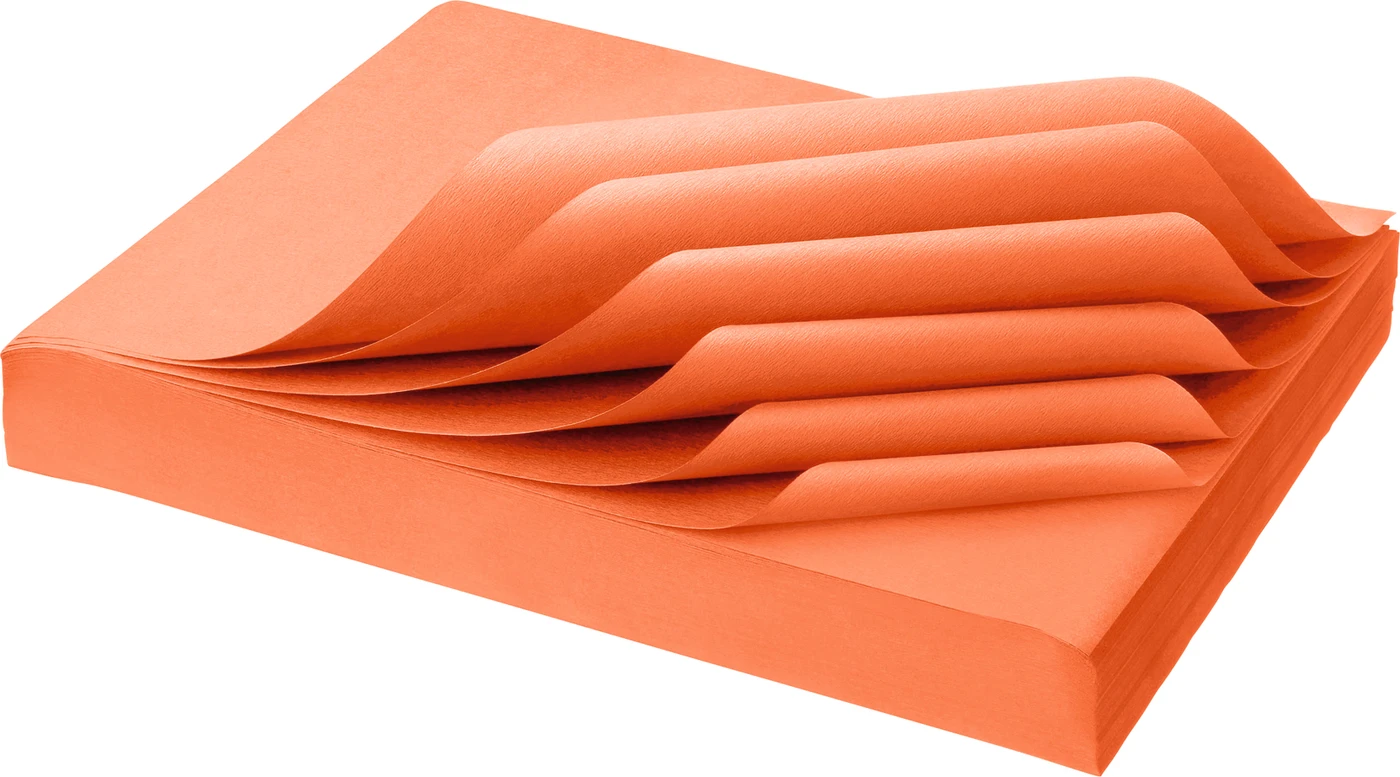 Dental Tray-Einlagen Karton 5 x 250 Stück 28 x 36 cm, orange
