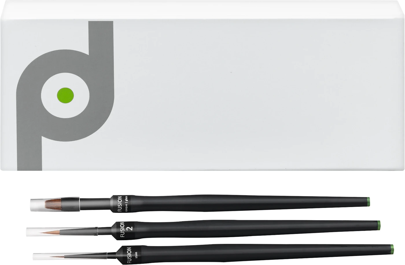 FUSION.brush Master Kit 3 Pinsel Größe 2