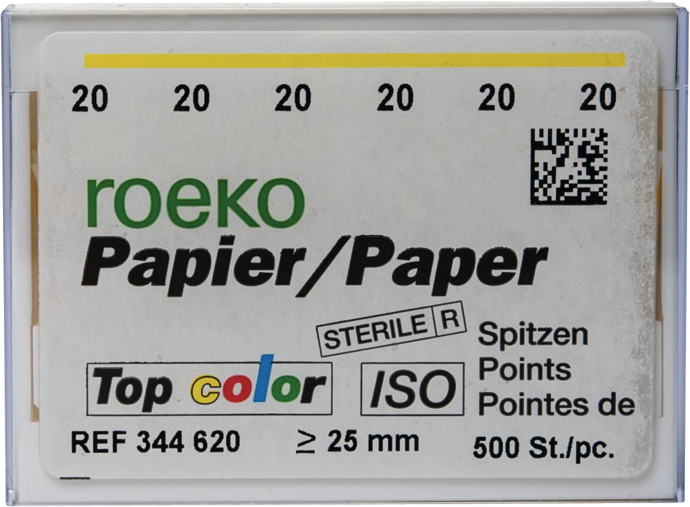 roeko Papier Spitzen Top color Packung 500 Stück ISO 020