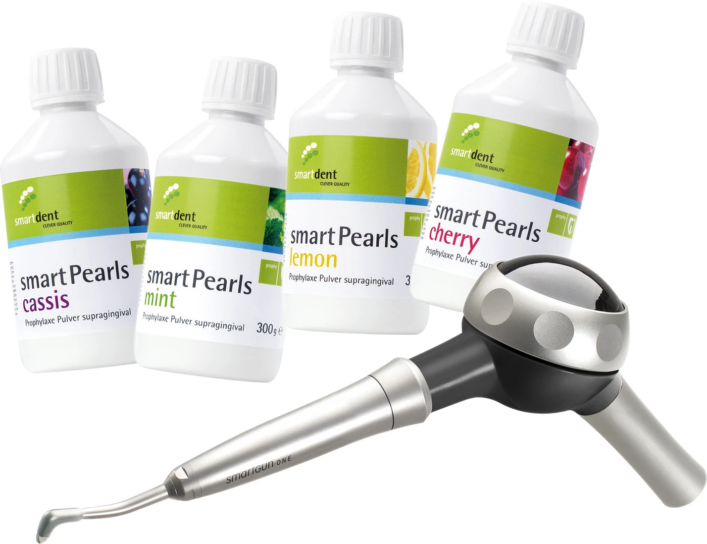 smartgun One + smartpearls Einsteigerpaket Handstück für Sirona