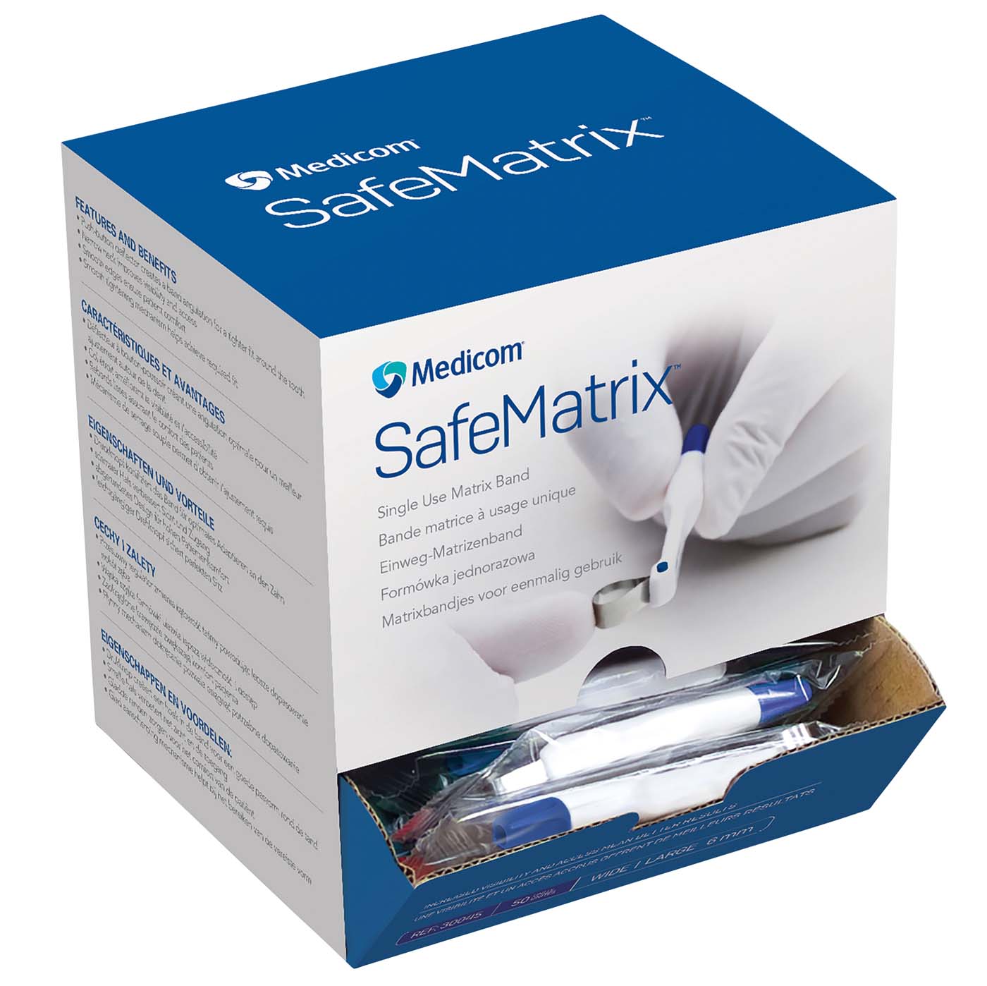 Medicom® SafeMatrix™ Packung 50 Stück blau, groß