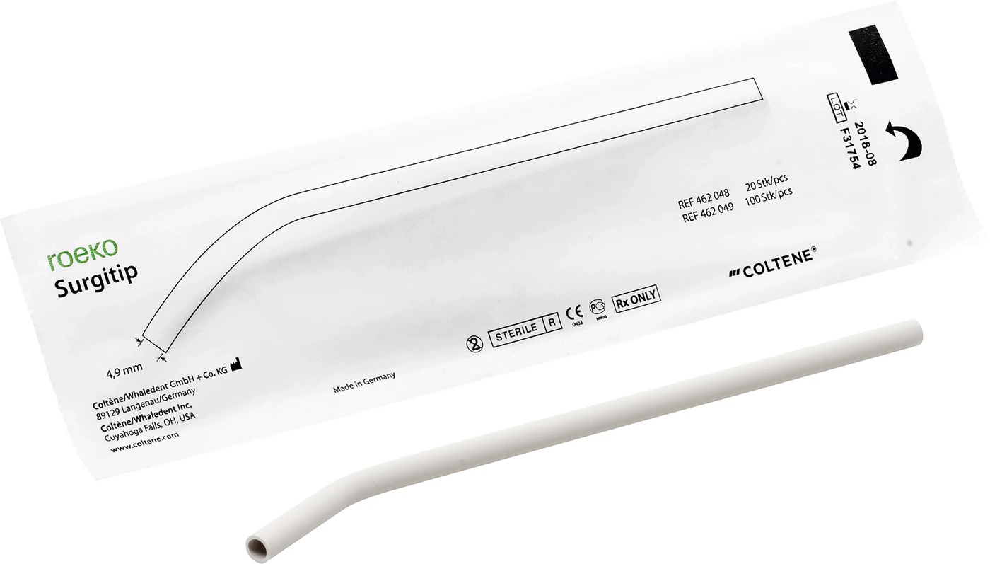 roeko Surgitip Packung 100 Stück Ø 4,9 mm, ohne Spitzenaufsatz