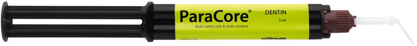 ParaCore® Refill Packung 2 x 5 ml Spritze dentin, 20 Mixing Tips mit Oral Tips