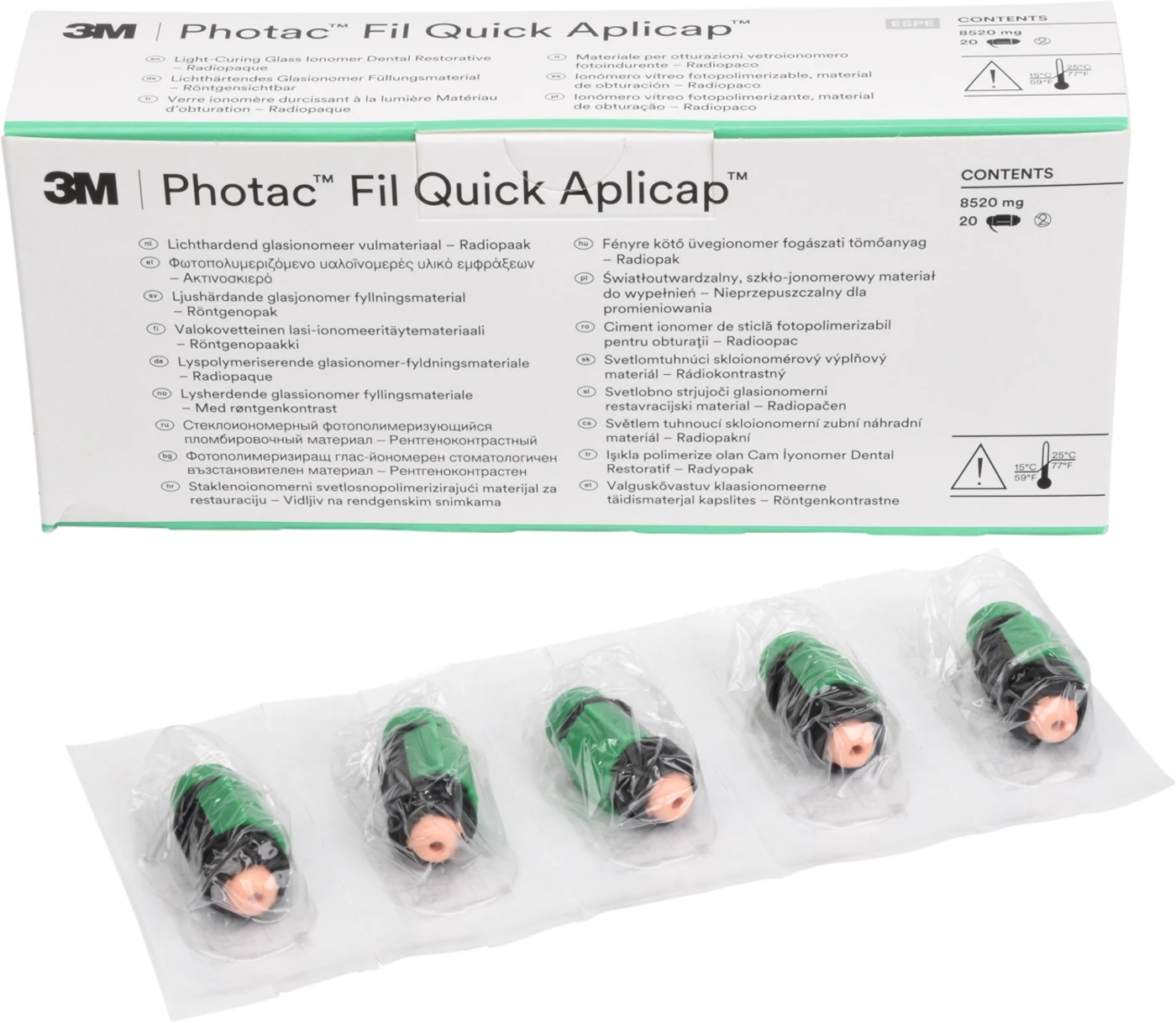 Photac™ Fil Quick Packung 20 Stück A2