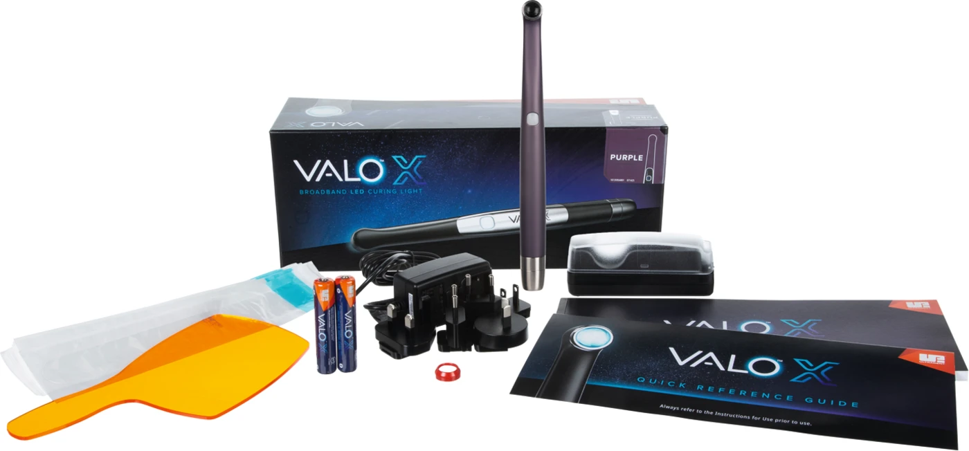 VALO™ X Galaxy Purple Kit VALO X LED-Polymerisationsleuchte inklusive Zubehör