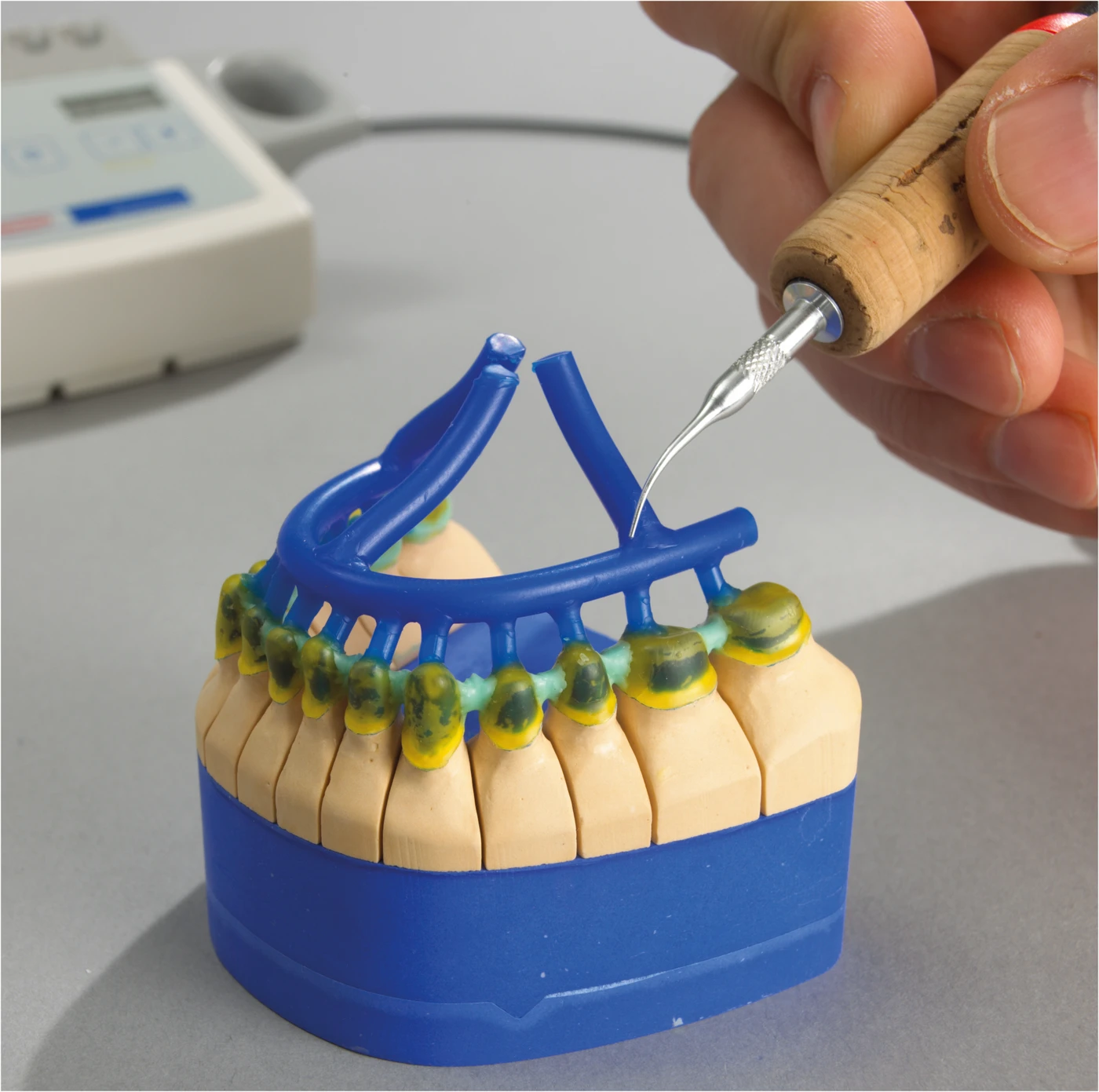 GEO Wachsdraht Packung 25 g Stangen türkis, 0,8 mm