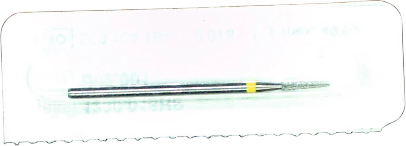 Omni HM-Fräser Schliff 30 Stück kreuzverzahnt, gelb superfein, HP, Figur 184, 8 mm, ISO 016