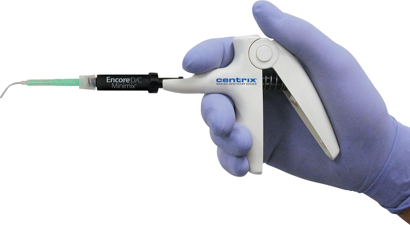 Encore® D/C MiniMix® Packung 12 x 0,5 ml Einzeldose Contrast Blue, 24 Mischdüsen