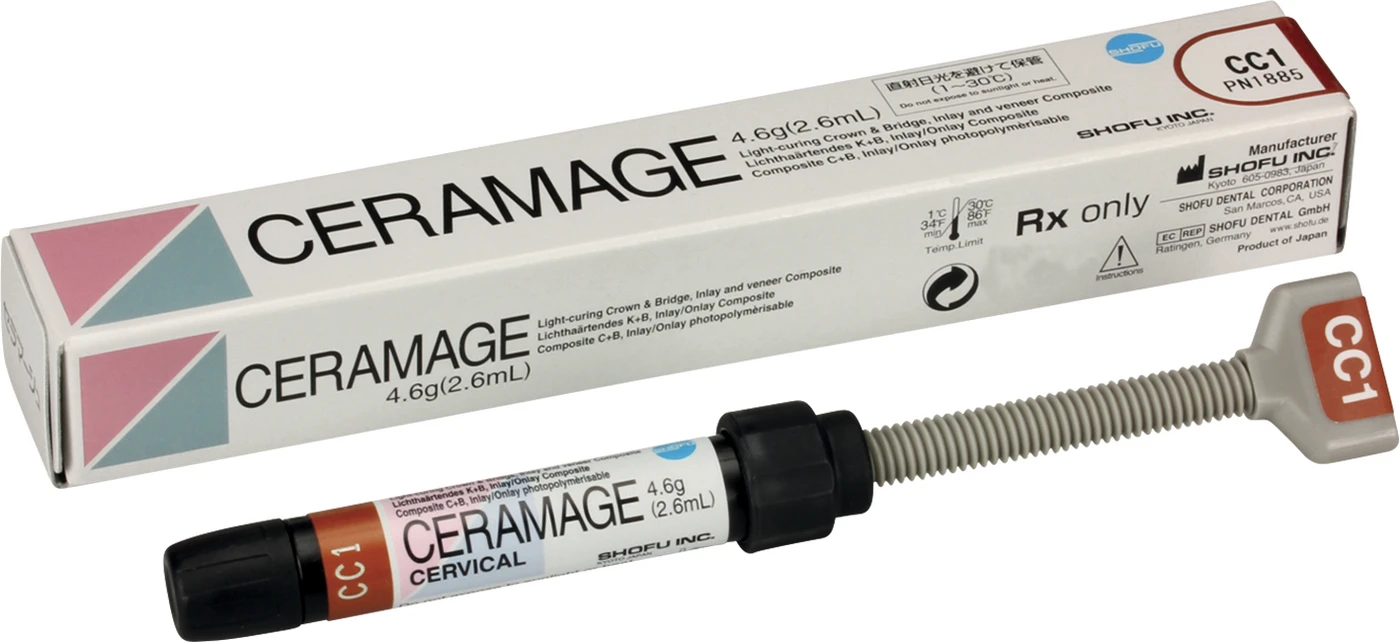 CERAMAGE Spritze 4,6 g Komposit hals CC1