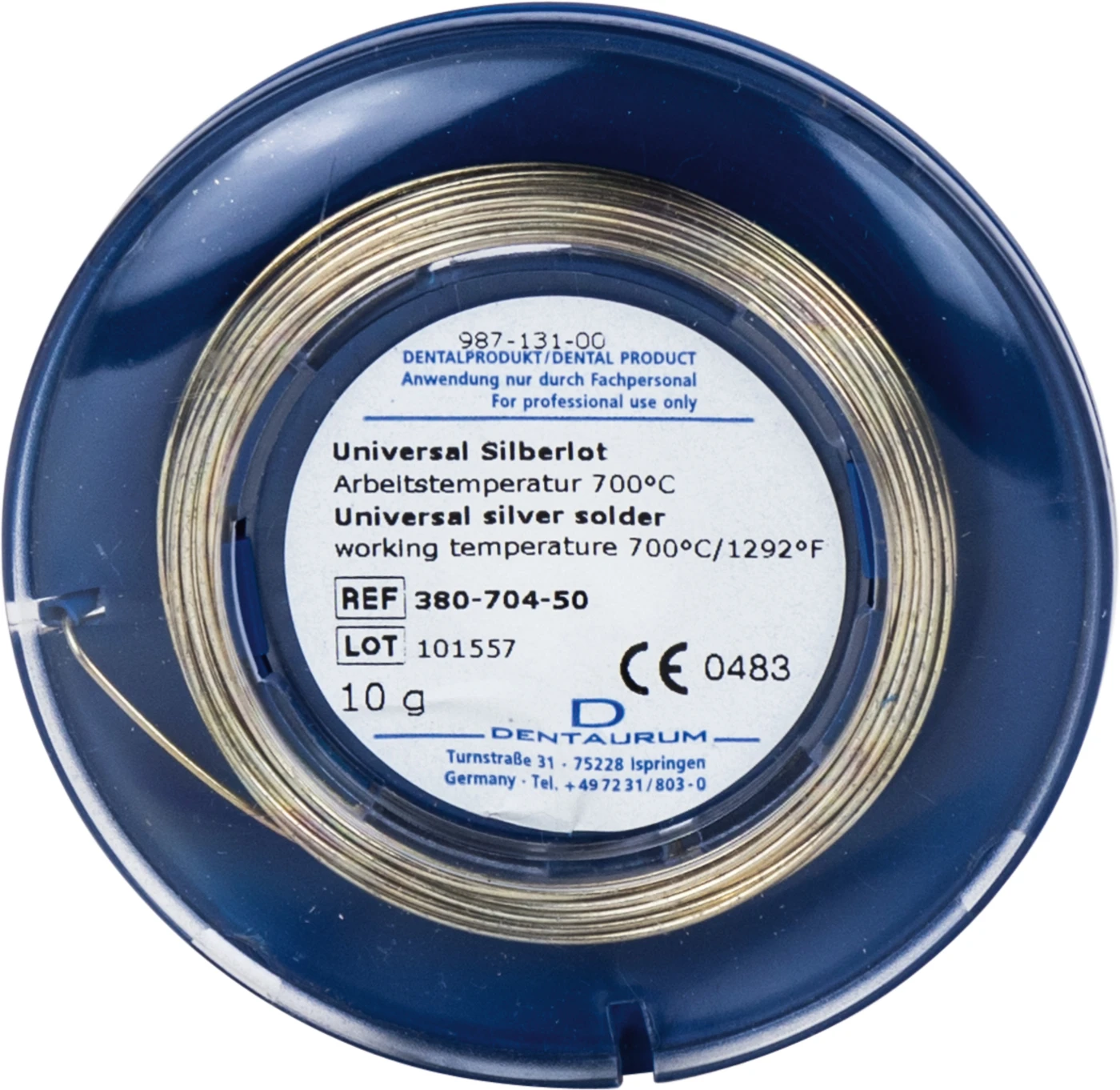 Universal Silberlot Rolle 10 g ohne Flussmittel