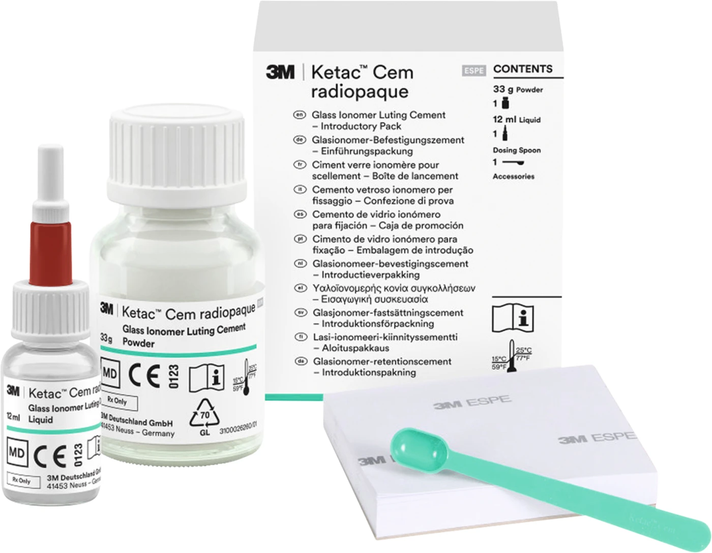 Ketac™ Cem radiopaque Intro Kit