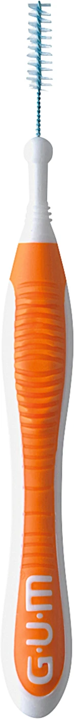 GUM® TRAV-LER® Interdentalbürsten Nachfüllbeutel 50 Stück Kerze, orange, Ø 0,9 mm
