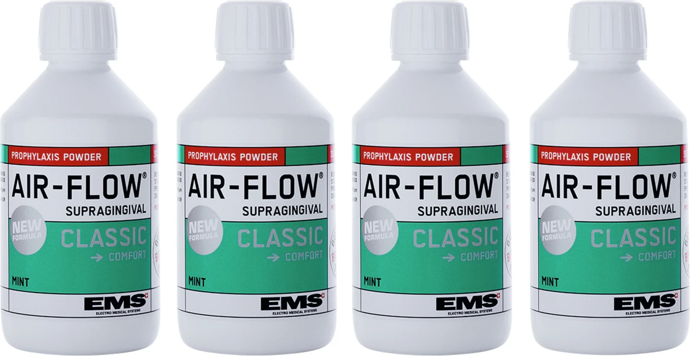 AIRFLOW® CLASSIC Pulver Karton 4 x 300 g Minze