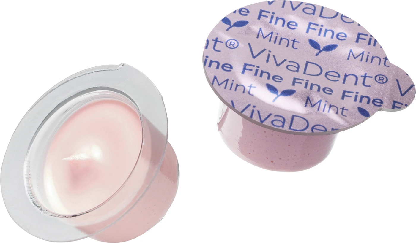 VivaDent® Polishing Paste Packung 200 x 1,8 g Single Dose fein, mint