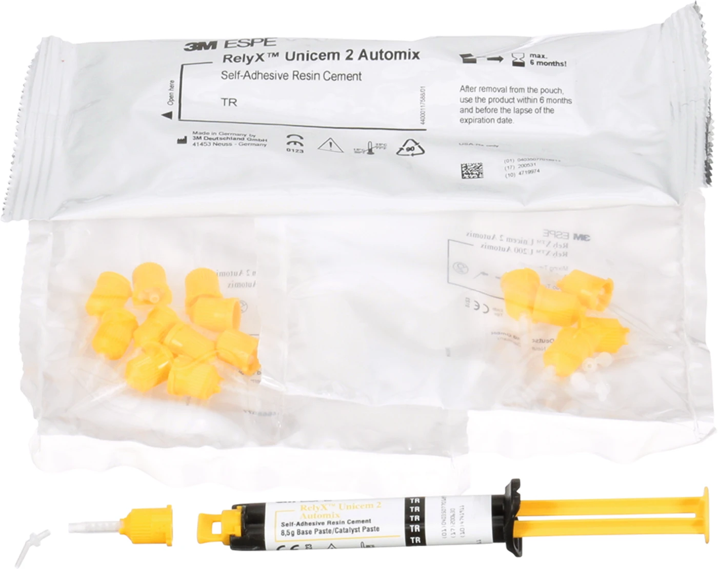 RelyX™ Unicem 2 Automix Packung 8,5 g Automix-Spritze A3 opak, Zubehör