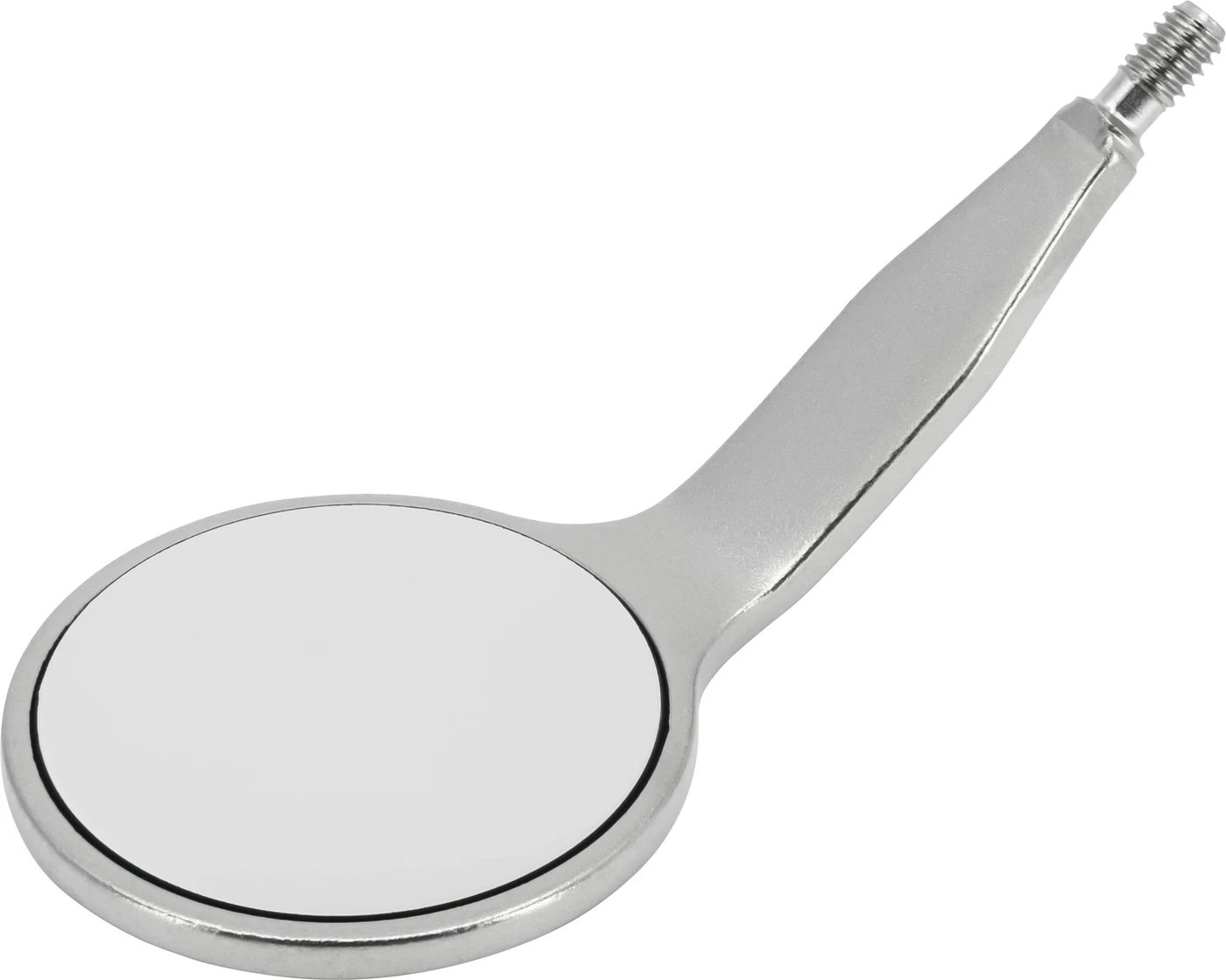 MEGAduo Mundspiegel Packung 12 Stück MEGA FS Rhodium Nr. 4 plan Ø 22 mm