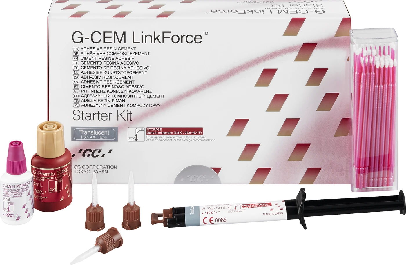 GC G-CEM LinkForce™ Starter Kit transluzent