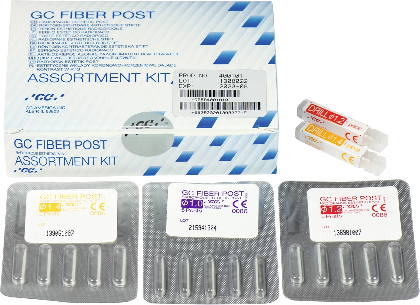 GC FIBER POST Kit