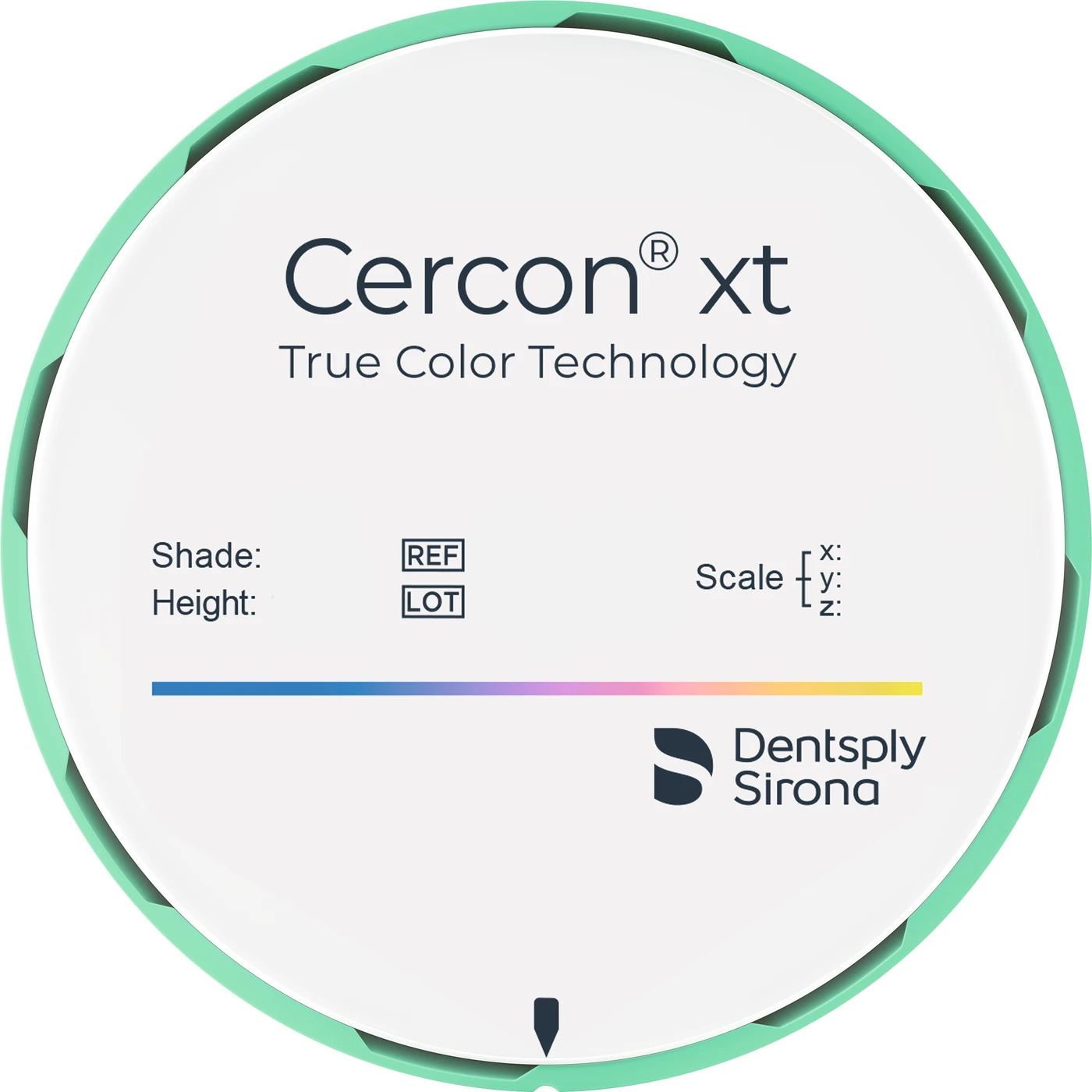 Cercon® xt Stück Ø 98 mm H 14 mm, A3