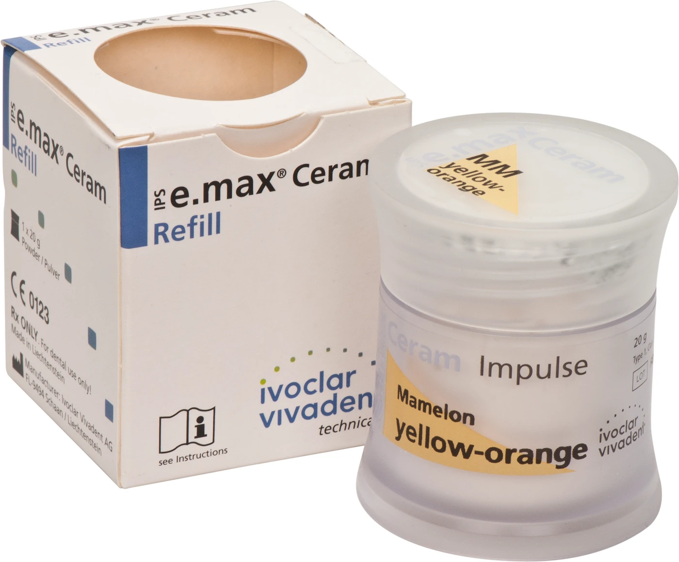 IPS e.max® Ceram Dose 20 g Pulver mamelon yellow-orange