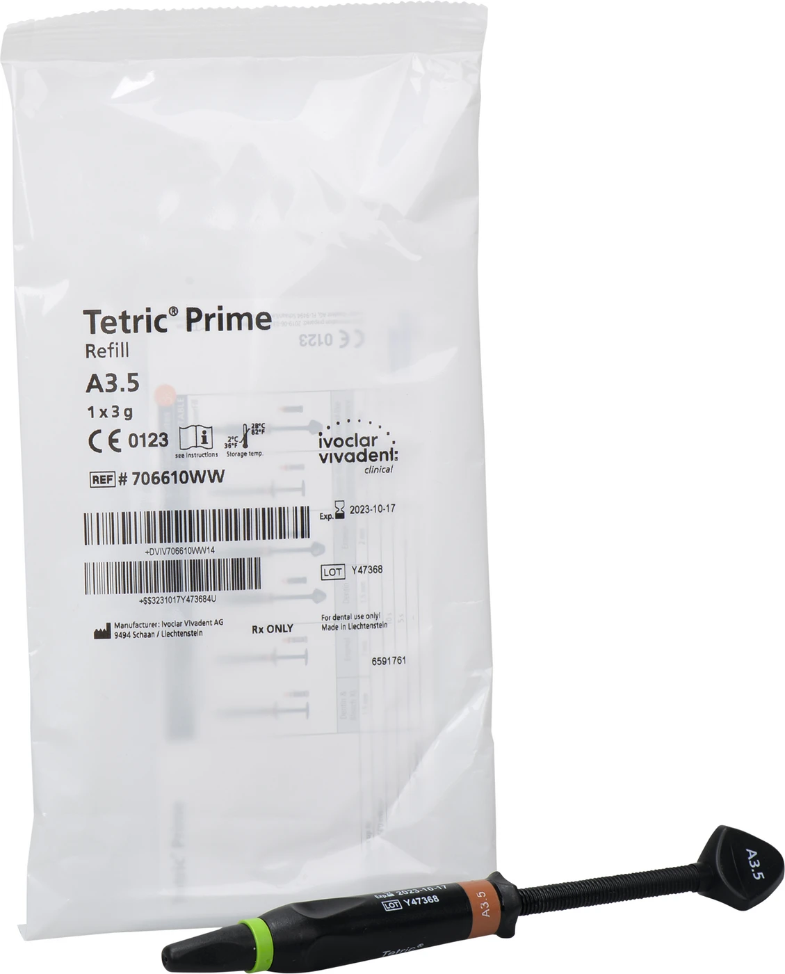 Tetric Prime Spritze 3 g A3,5