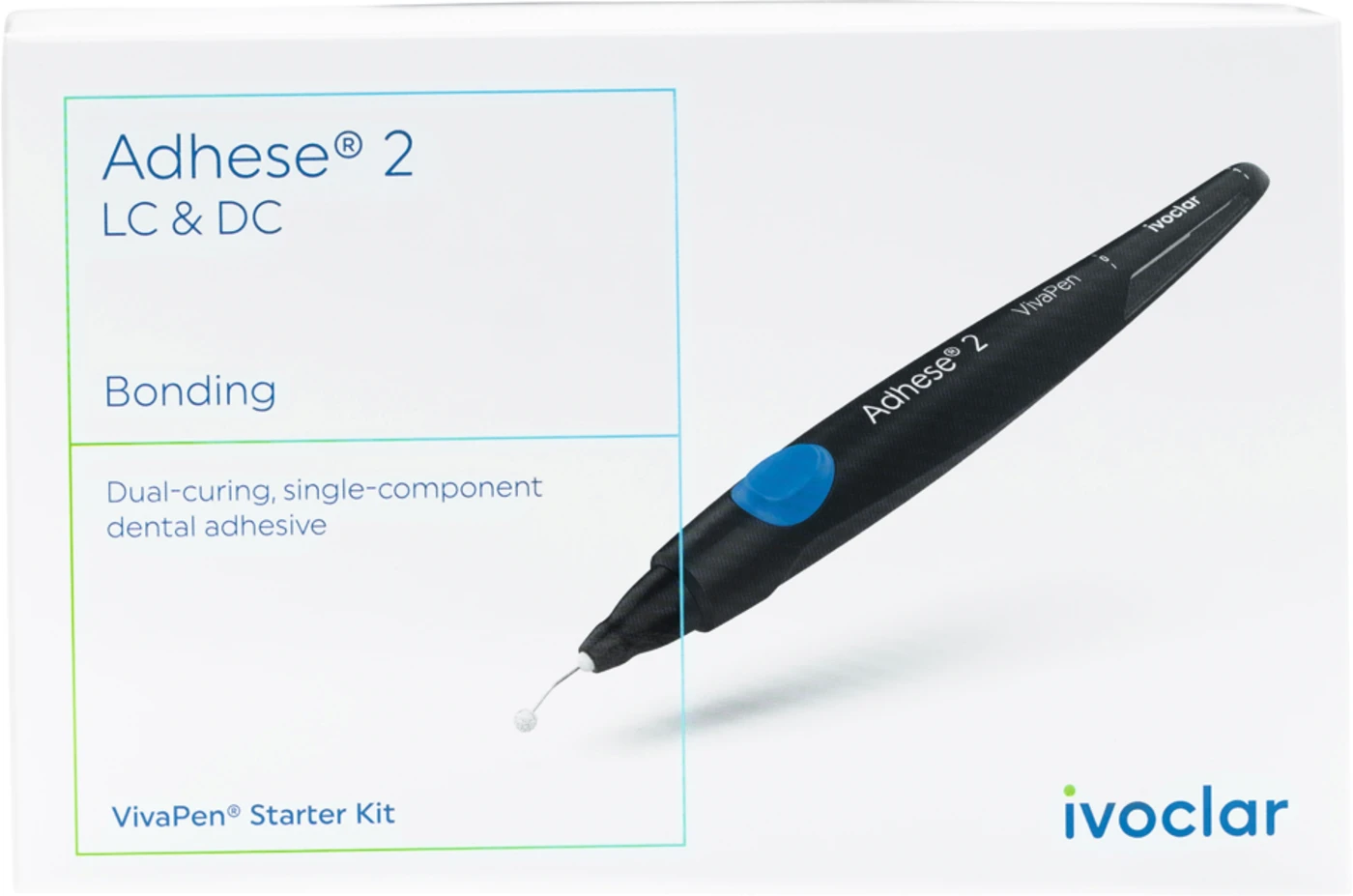 Adhese® 2 Starter Kit 0,5 ml Pen Adhäsiv inklusive 20 Aufsteckkanülen (LC, DC)