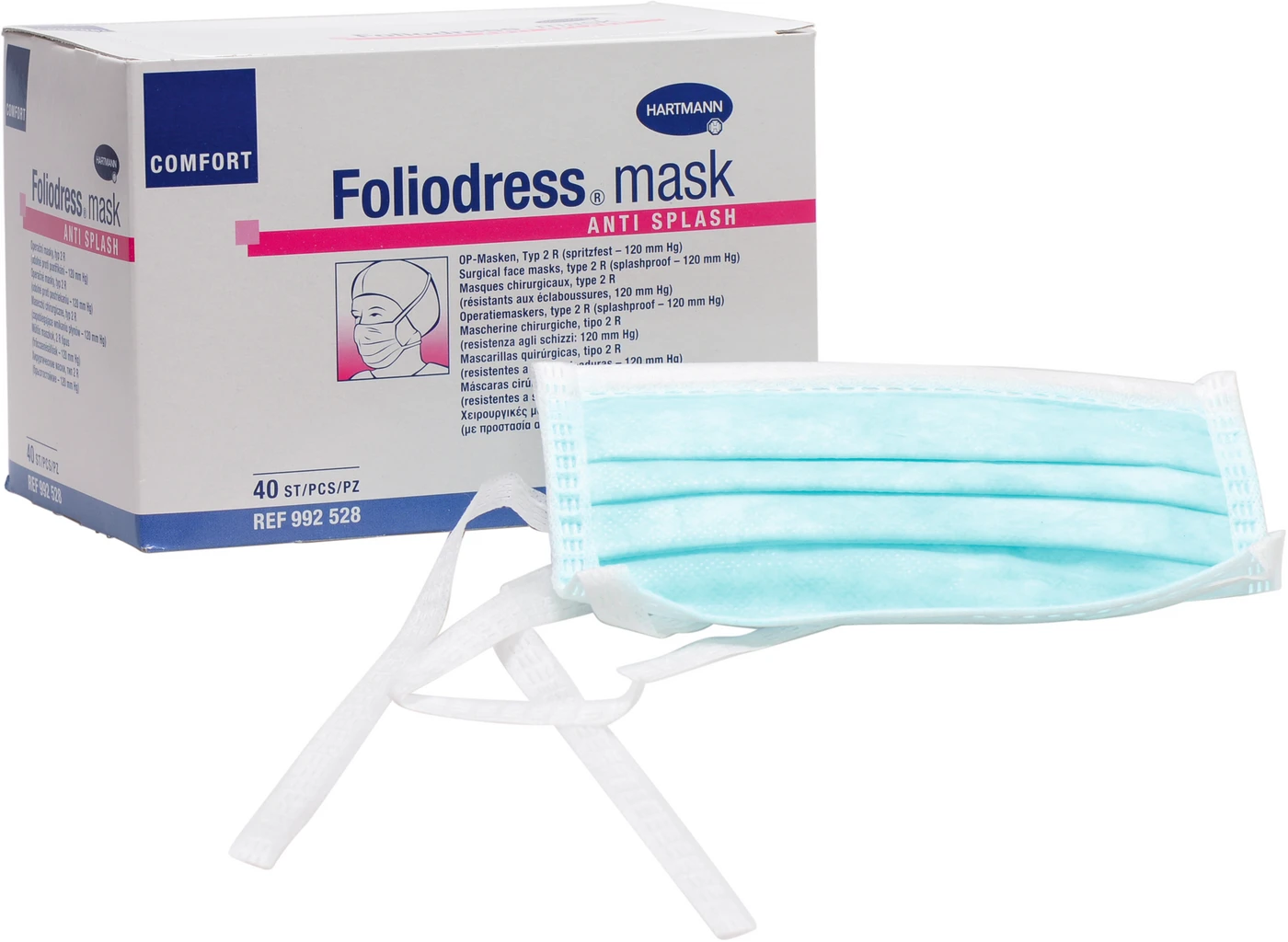 Foliodress® mask COMFORT ANTI SPLASH Packung 40 Stück