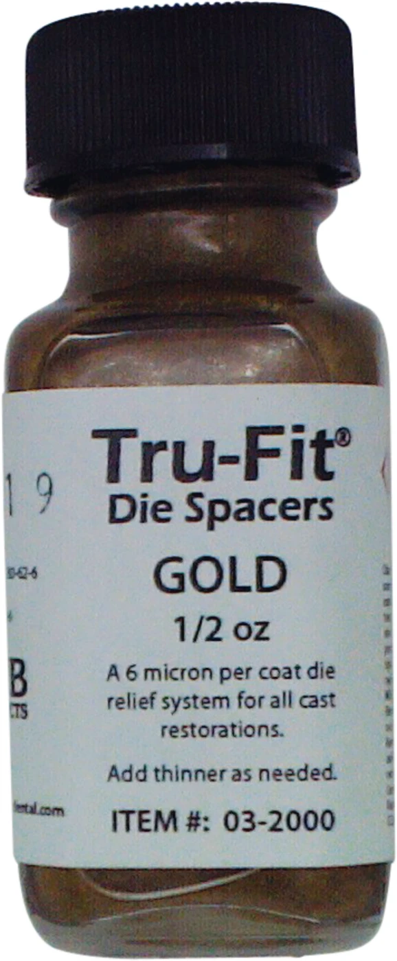 TAUB Tru-Fit Stumpflacke Flasche 15 ml Goldlack