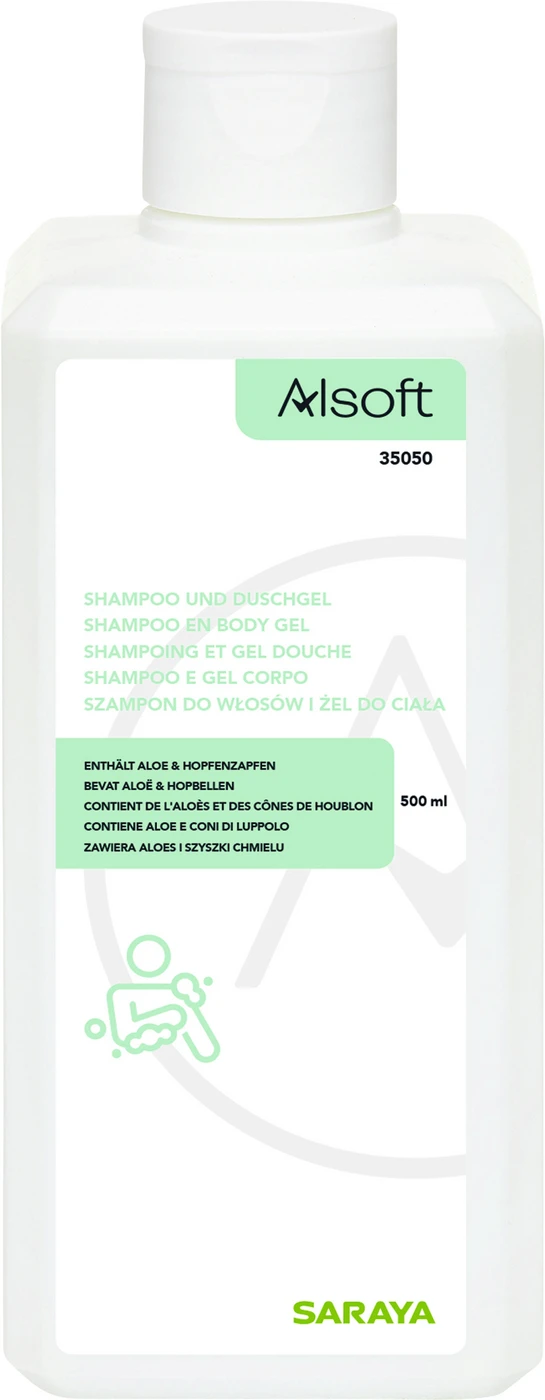 Alsoft 2-in-1 Shampoo Flasche 500 ml