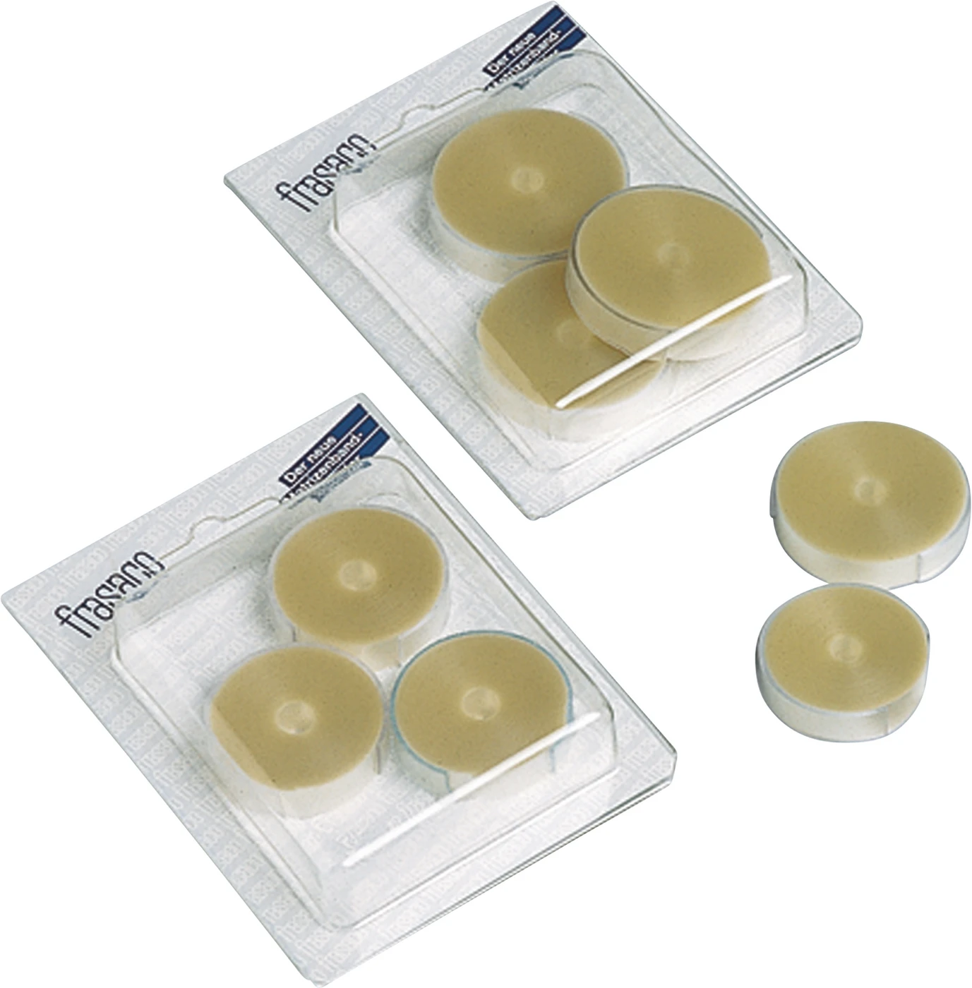 Matrizenbänder Packung 3 x 15 m Nachfüllrollen klar, Breite 8,5 mm, Stärke 0,05 mm