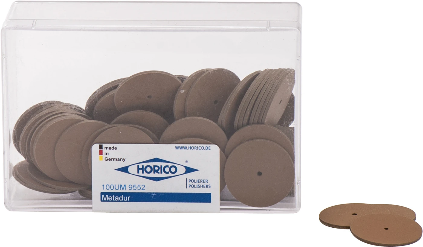 Metadur Packung 100 Stück unmontiert, schwarz, 9552