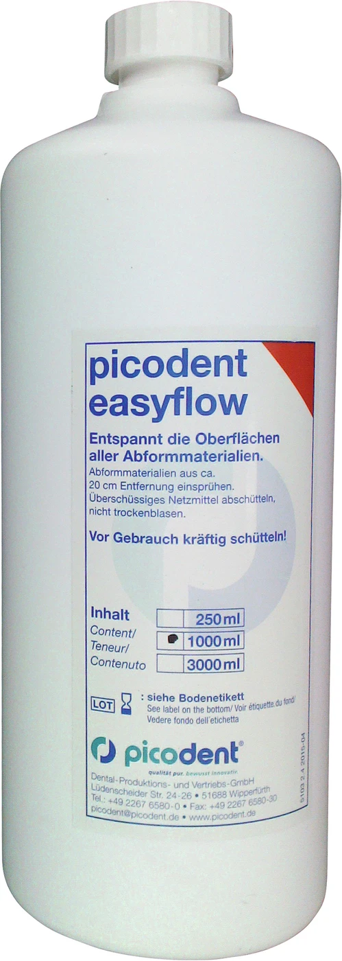 picodent® easyflow Flasche 1 Liter