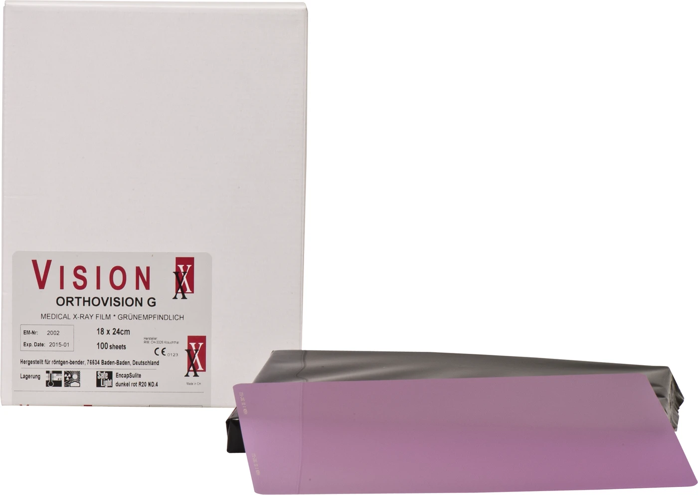 VISION X ORTHOVISION G Packung 100 Stück 18 x 24 cm