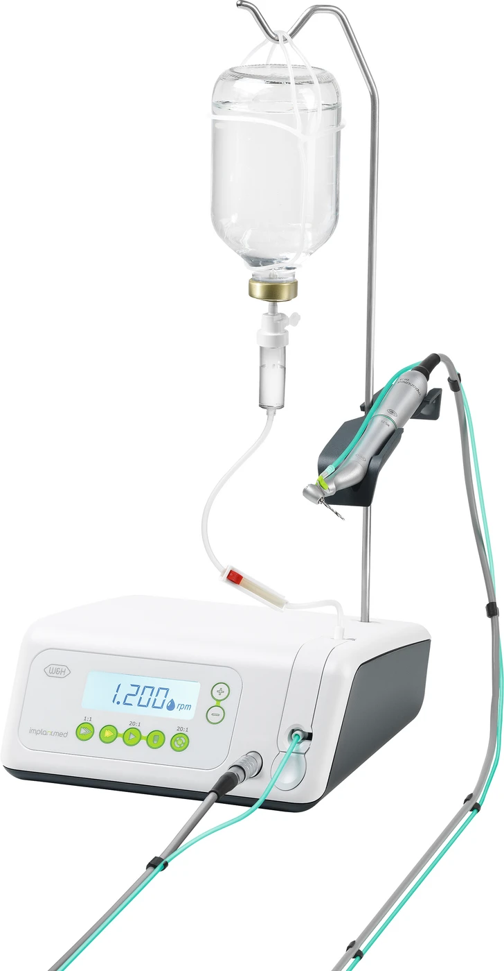 ImplantMed SI-923 Implantmed Classic Set SI-923, Motor EM-19 mit 1,8 m Kabel, Fußsteuerung S-N2 mit Kabel ImplantMed SI-923 Implantmed Classic Set SI-923, Motor EM-19 mit 1,8 m Kabel, Fußsteuerung S-N2 mit Kabel