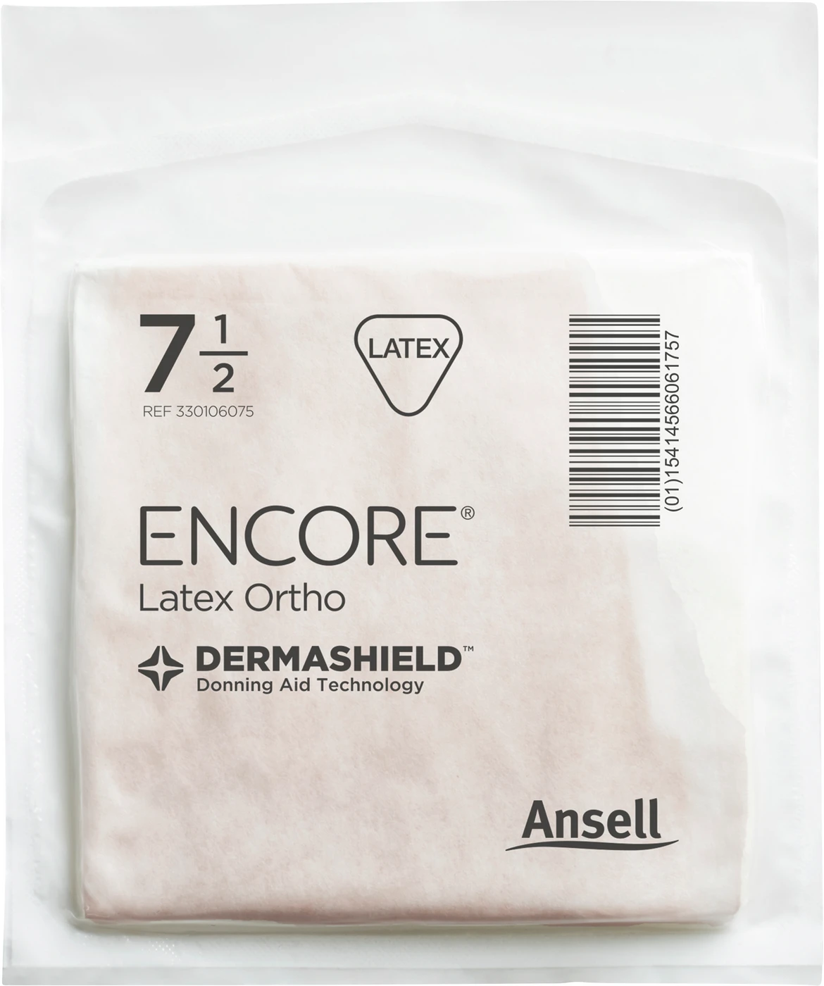 ENCORE® Latex Ortho Packung 50 Paar puderfrei, braun, Größe 6
