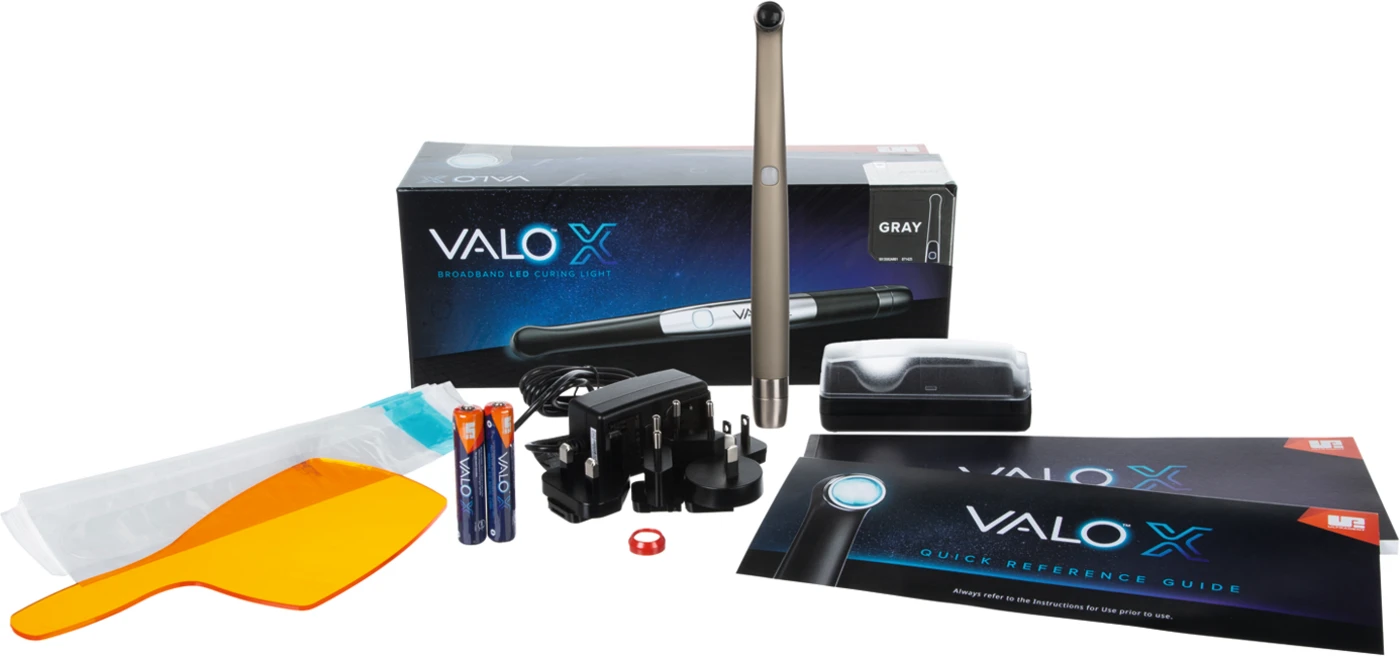 VALO™ X Stardust Gray Kit VALO X LED-Polymerisationsleuchte inklusive Zubehör