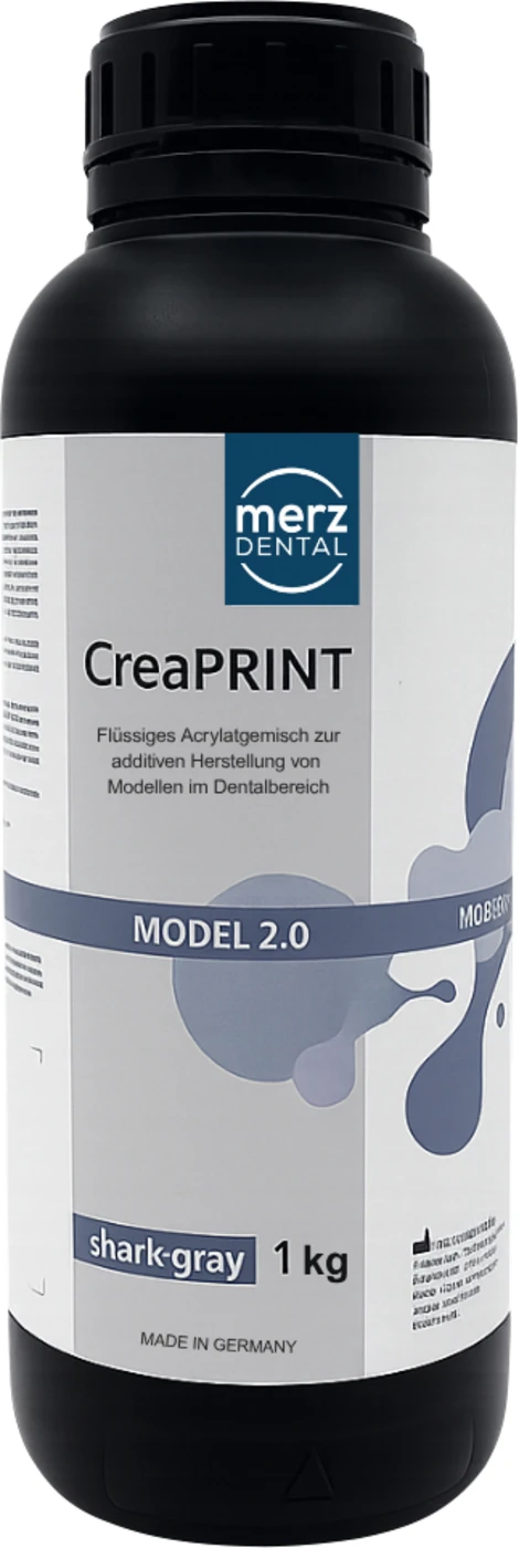 CreaPRINT Model 2.0 Flasche 1 kg 385-405 nm, shark-gray