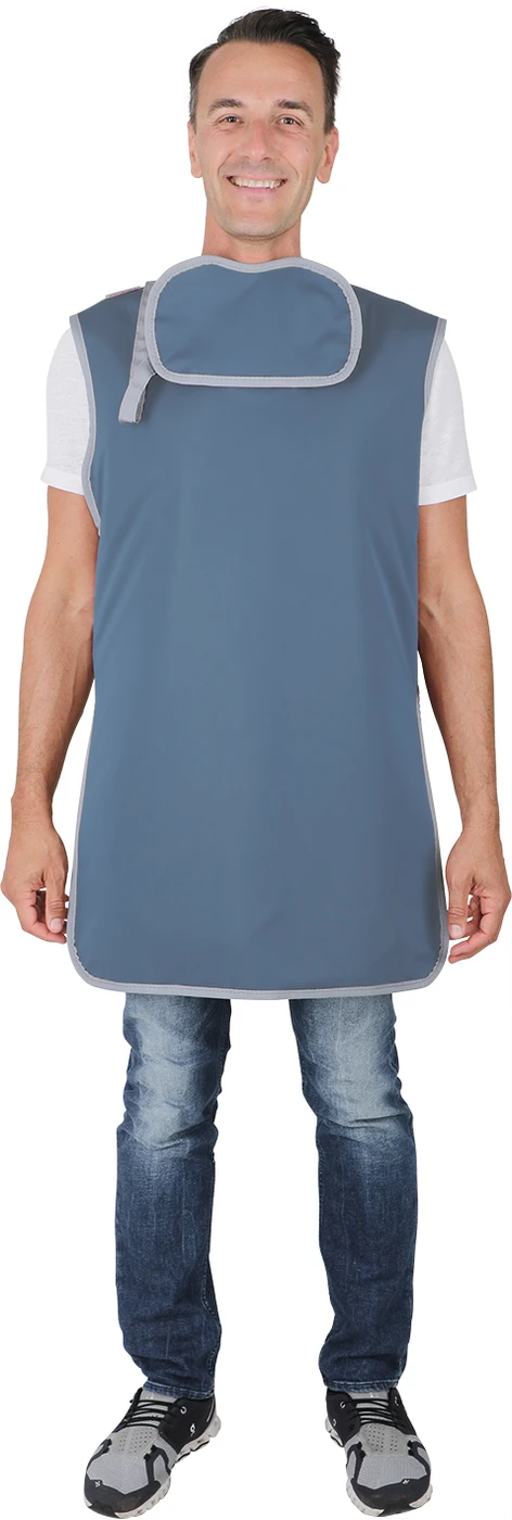 Dental-Rundumschutzschürze Stück M, 1 Spezial-Bügel, Regatta, Leadfree 2.0