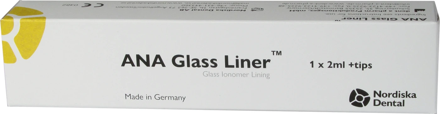 ANA Glass Liner™ Stück 2 ml, 3 x Spitzen