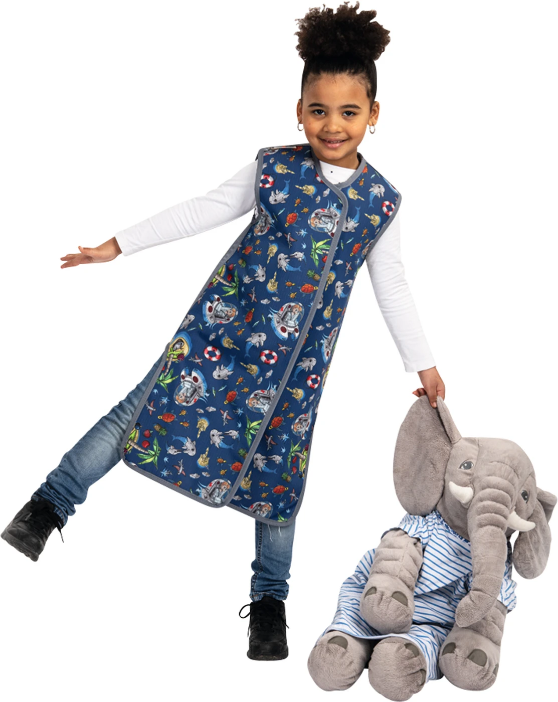 Kindermantel Stück Happy, S, bleifrei, Leadfree 2.0
