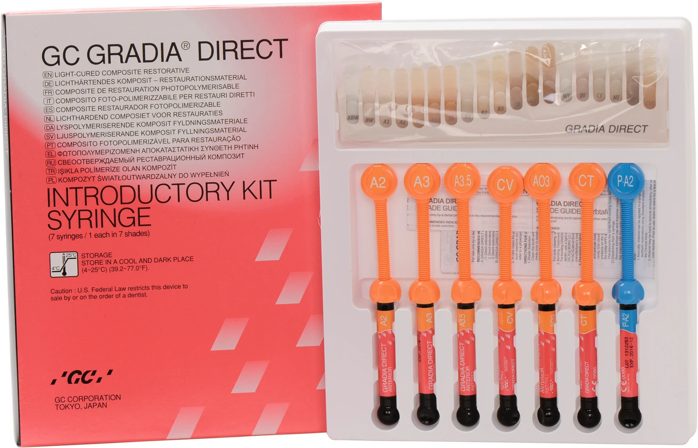 GC GRADIA® DIRECT Intro Kit Spritze