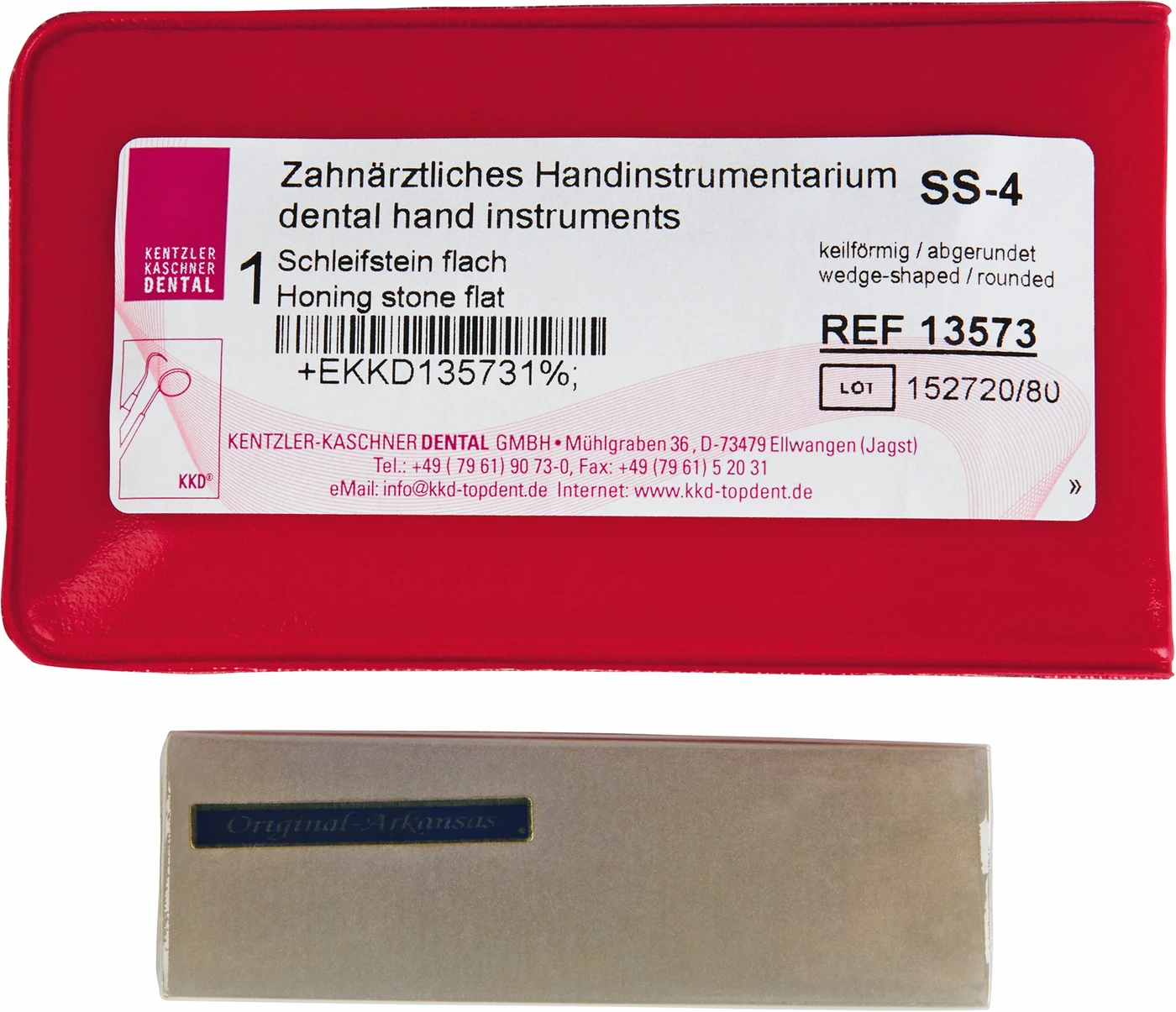 KKD® Schleifsteine Arkansas Stück SS-4 flach, 76 x 26 x 6,6 mm