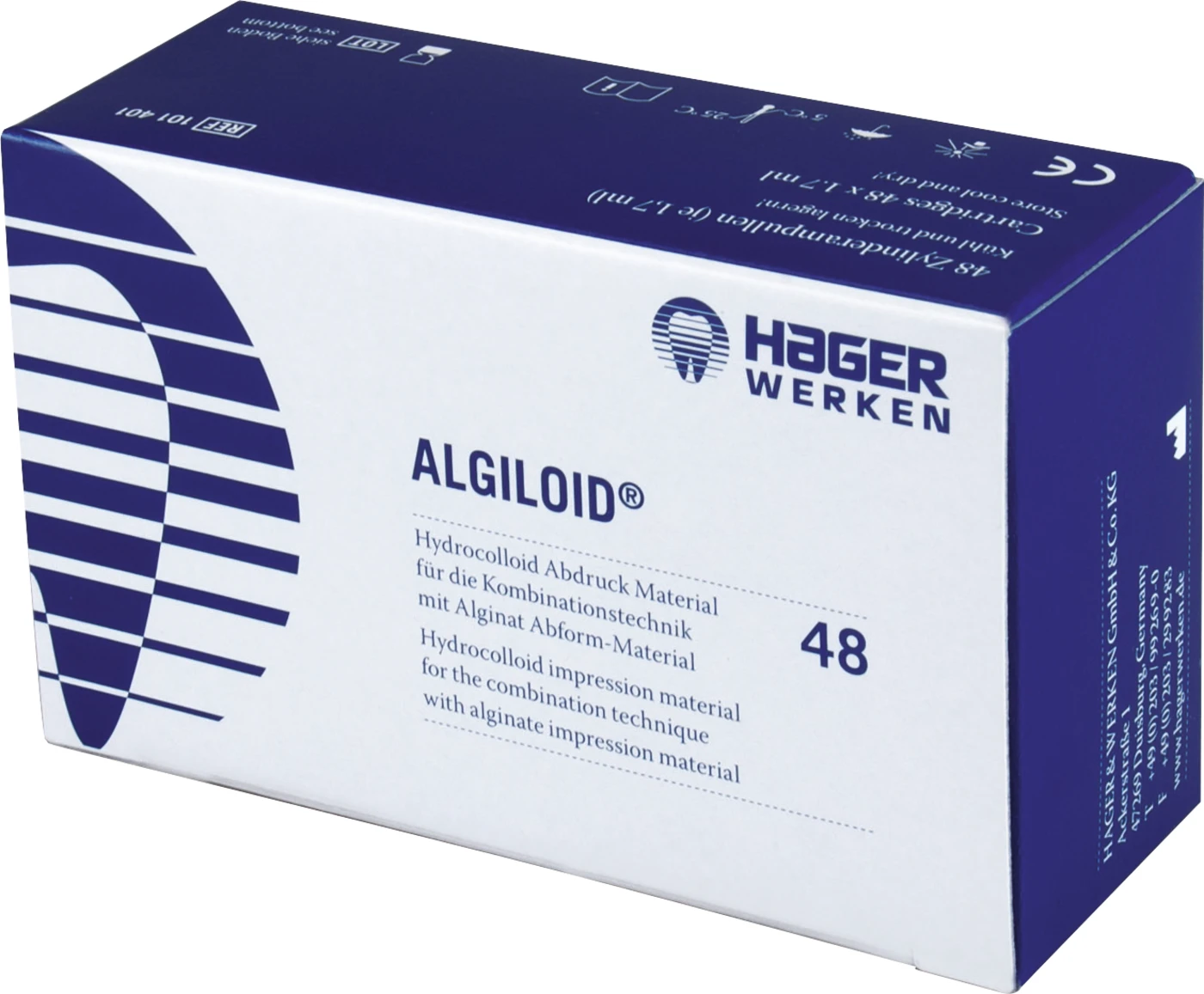 ALGILOID® Packung 48 Zylinderampullen ALGILOID® Packung 48 Zylinderampullen
