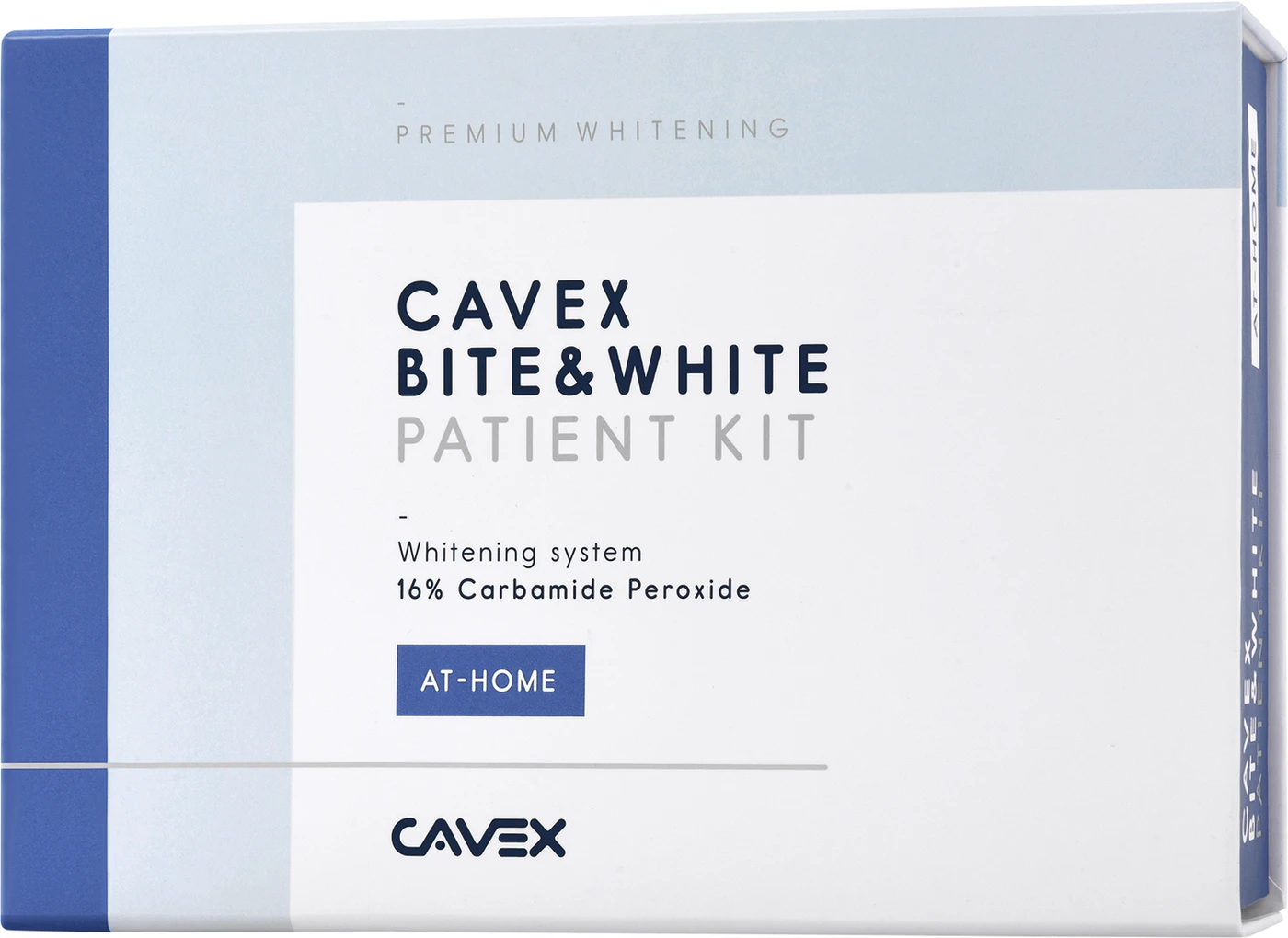 Cavex Bite&White Patient Kit Kit 2 x 3 ml Spritze, 1 Schienendose, 1 Farbskala, 1 Gebrauchsanweisung Cavex Bite&White Patient Kit Kit 2 x 3 ml Spritze, 1 Schienendose, 1 Farbskala, 1 Gebrauchsanweisung
