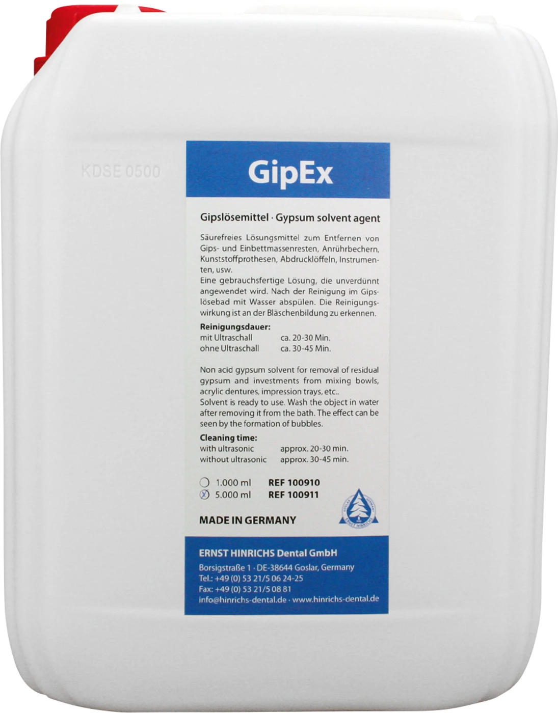 GipEx Kanister 5 Liter