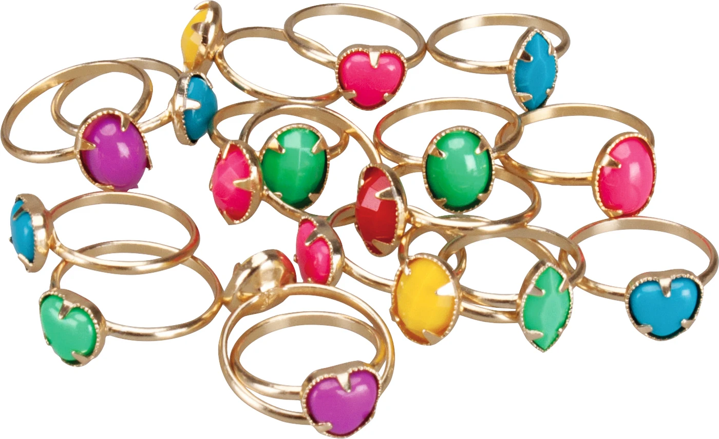 Miratoi® Fingerringe Packung 100 Stück, Nr. 6