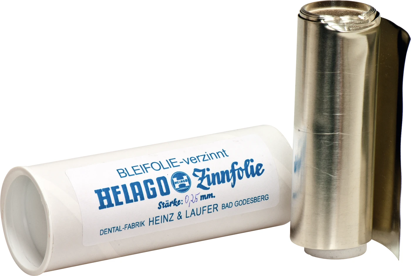 HELAGO Bleifolien verzinnt Rolle ca. 150 g, Stärke 0,25 mm